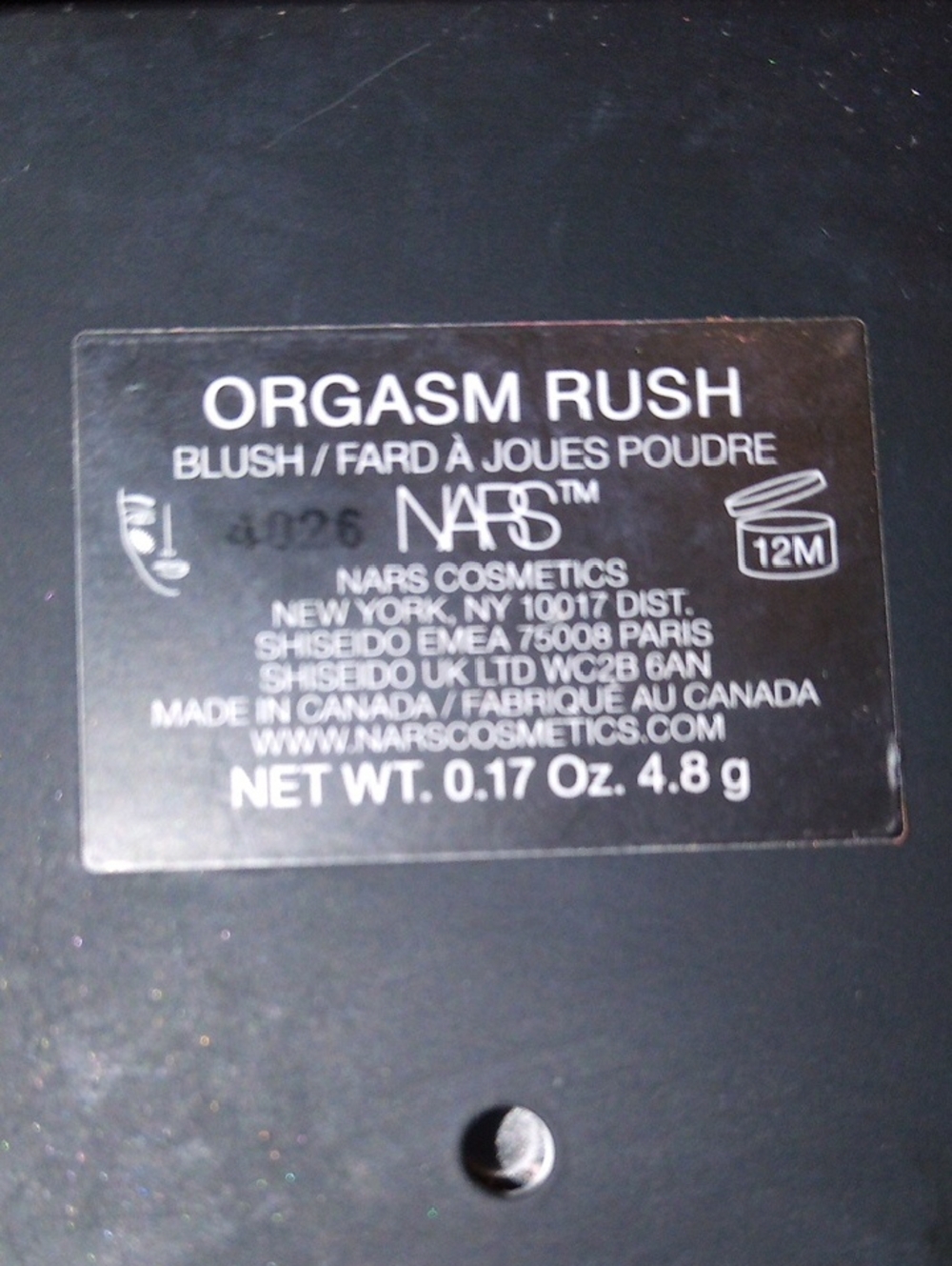 NARS. ORGASM RUSH - Picture 3 of 3